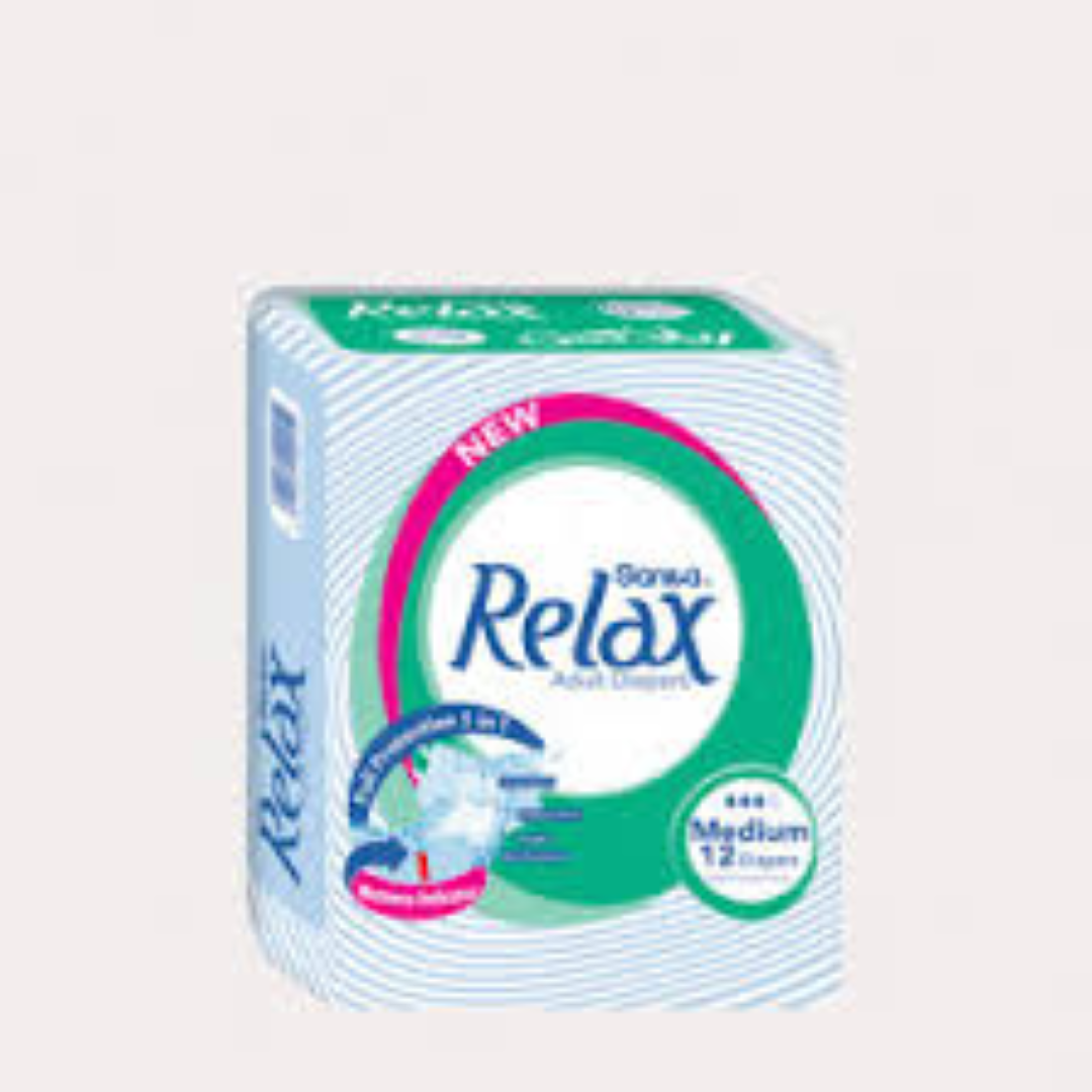 SANITA RELAX 12 ADULT DIAPERS MEDIUM